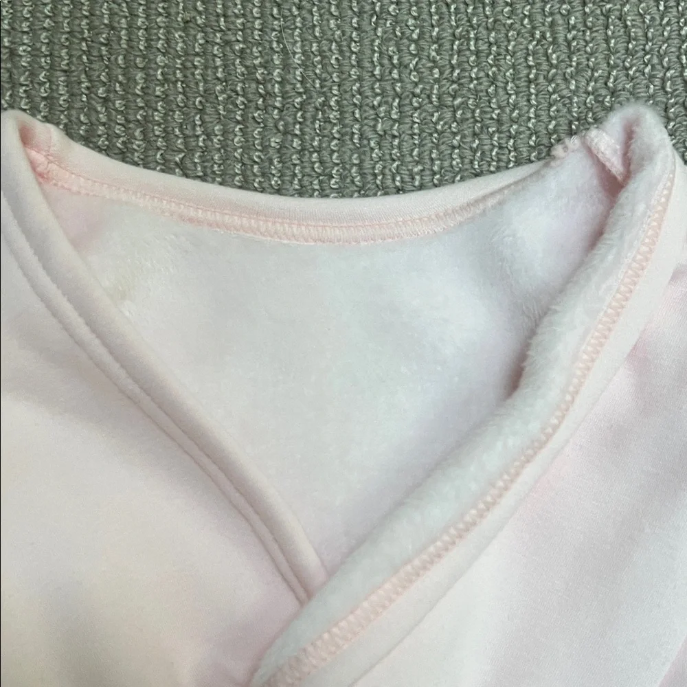 Pink Long Sleeve Wrap Top - Picture 5 of 8